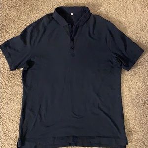 Lululemon short sleeve collared shirt